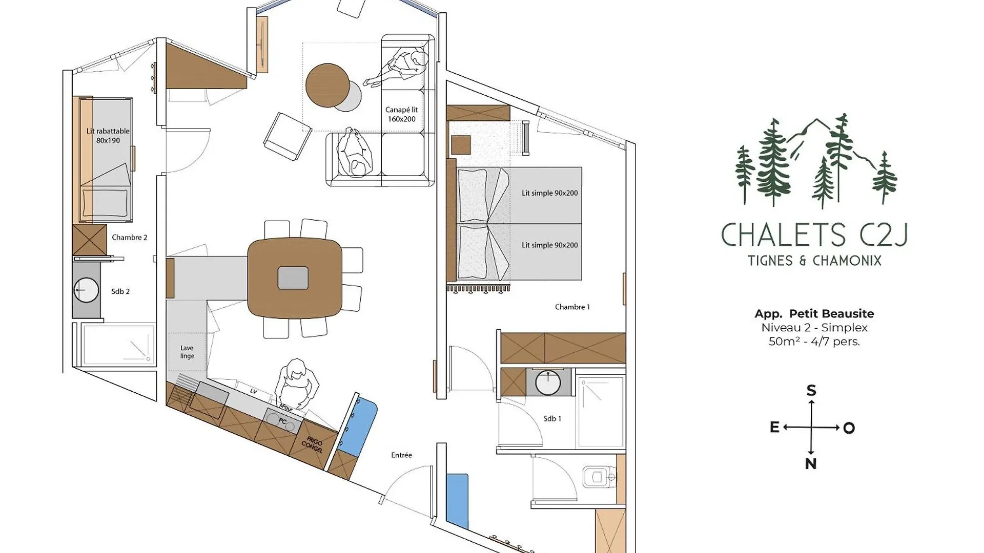 Appartement Petit Beausite By C2J Chamonix